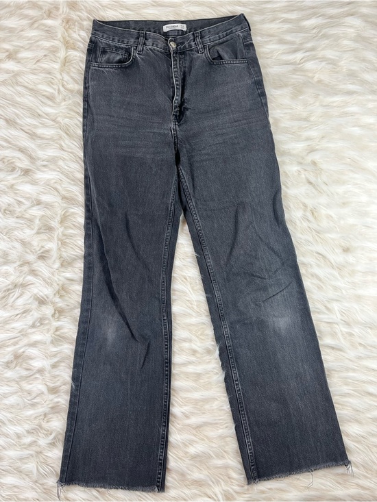 Pull&Bear Denim - Pull & Bear Jeans Women's 30x30 High Rise Straight Leg Black